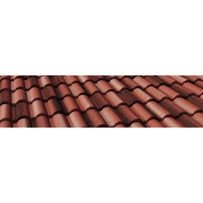 Цементно-песчаная черепица Braas Адриа Красный