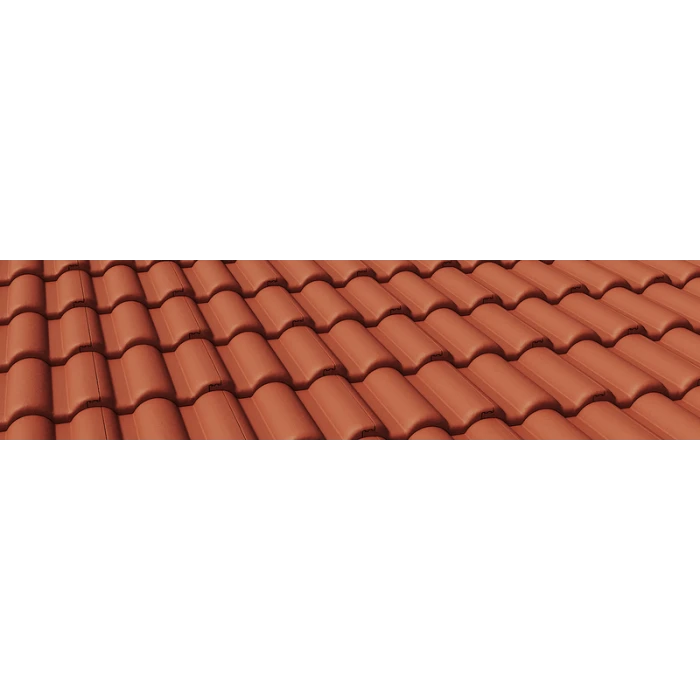 Цементно-песчаная черепица Braas Таунус Красный